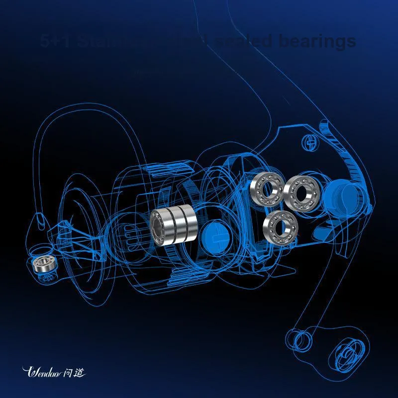 Yuzhiyuan Fishing Line Reel Front Drag Spinning Reel-4