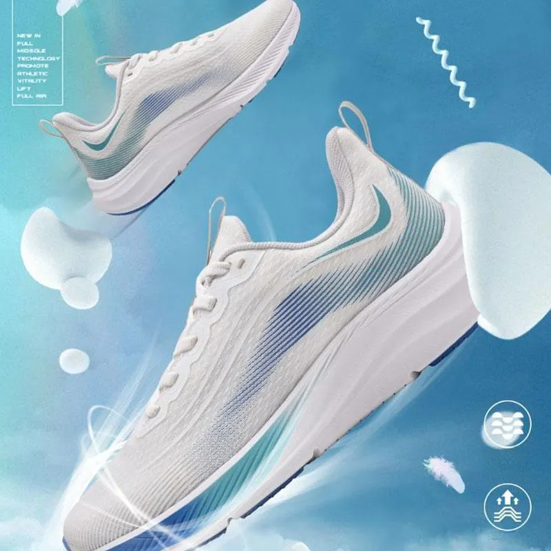 SAIQI Low-Top Running Shoes Men's Blue-5