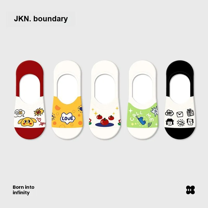 JKN Women's No Show Socks-6