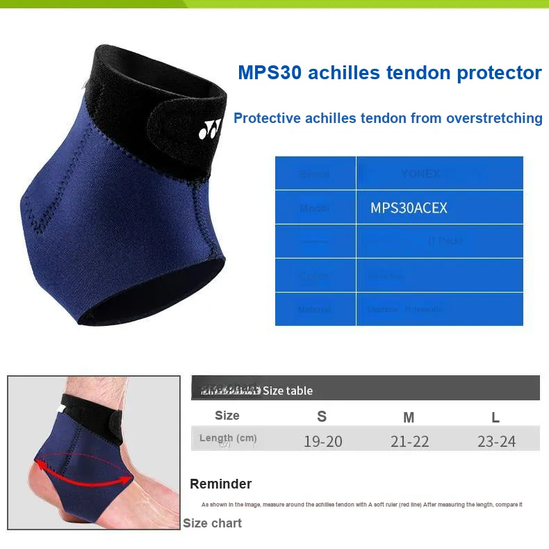 YONEX Ankle Braces Soccer Basketball Unisex Polyamide Elastane Single-2