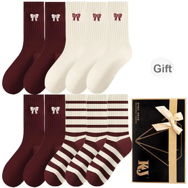 KJ Mid-Calf Socks Unisex Multi Combo Set-64
