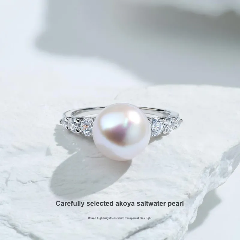 ME LUXE Pearl Rings Women's-1
