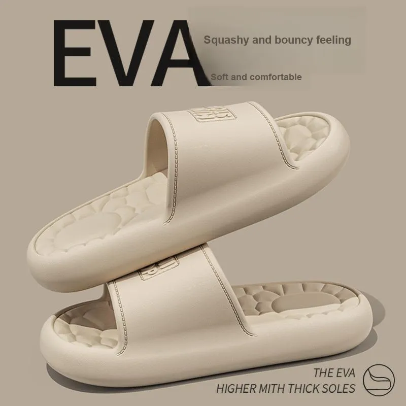 Foot Recreation Summer Comfortable Wave Slip Resistant Soft Home Slippers, Unisex-21
