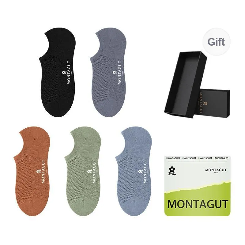 Montagut No Show Socks Men's Gift Box Combination-48