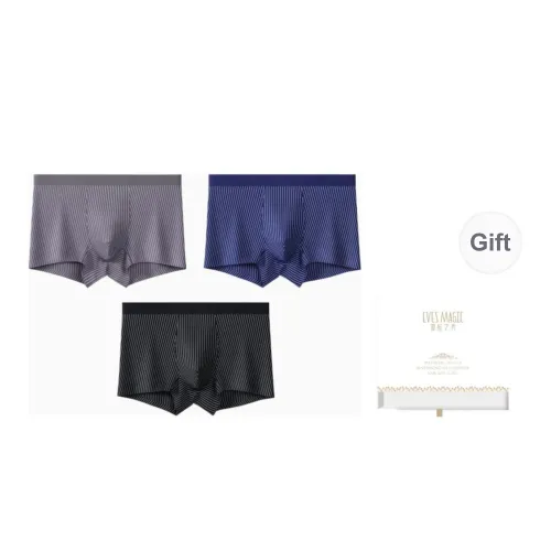 XIA.WA.ZHI.XIU Underpants Men's Box 3 Pack
