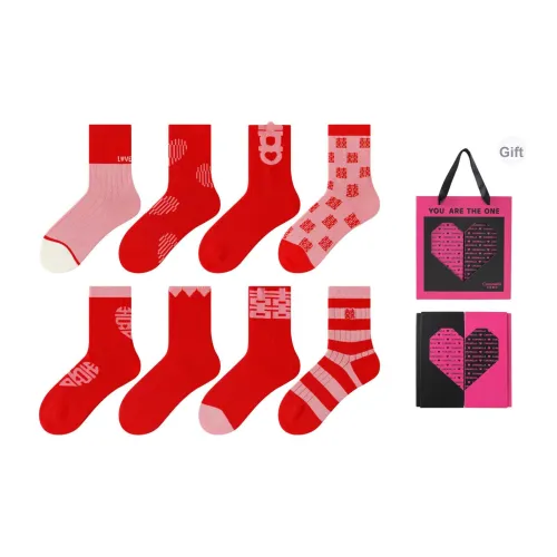 Caramella Crew Socks Unisex 8 Pack Caramella Носки Crew Унисекс 8 Пачка