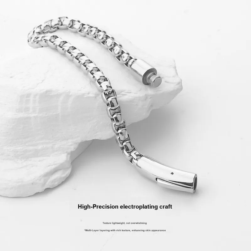 GUDUD Titanium Steel Bracelets Unisex-1