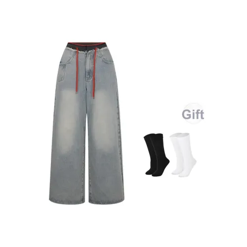 BSEVENI Джинсы Женские Джинсы