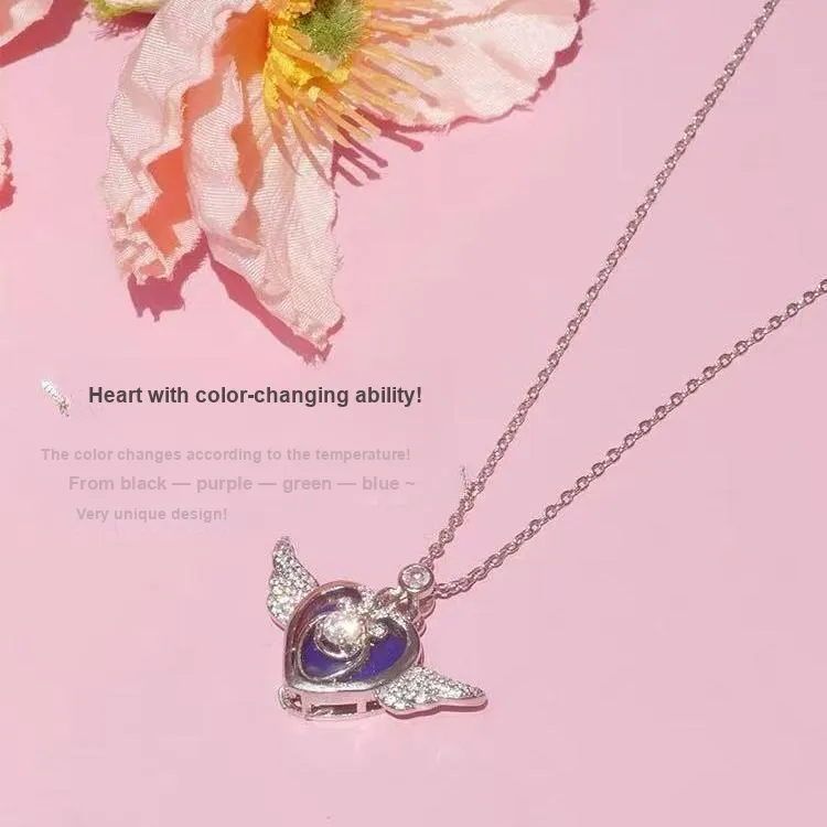 PARANOID PUPPY Zircon Necklaces Women's-4