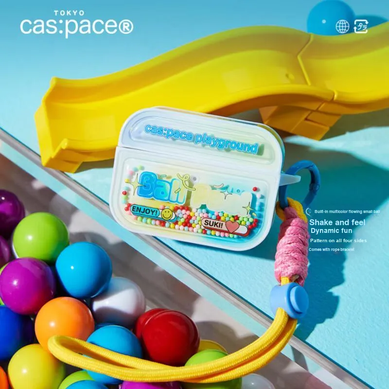 Shell Space Original Creative Multicolor Flowing Apple Headphone Cases-1