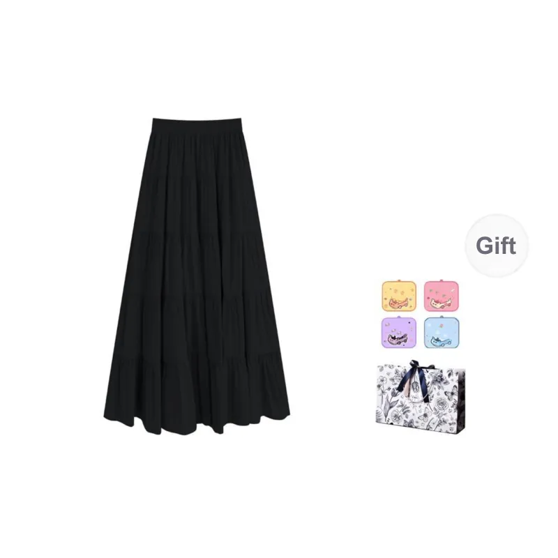 Garbege Casual Long Skirt Women's-14