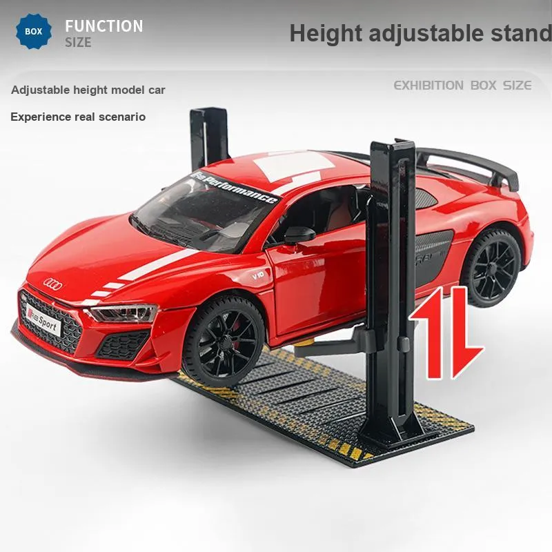 Chi Yu Car Play Racing Car Maintenance Scenario, Apollo EVO 1 24 Model Accessories-3