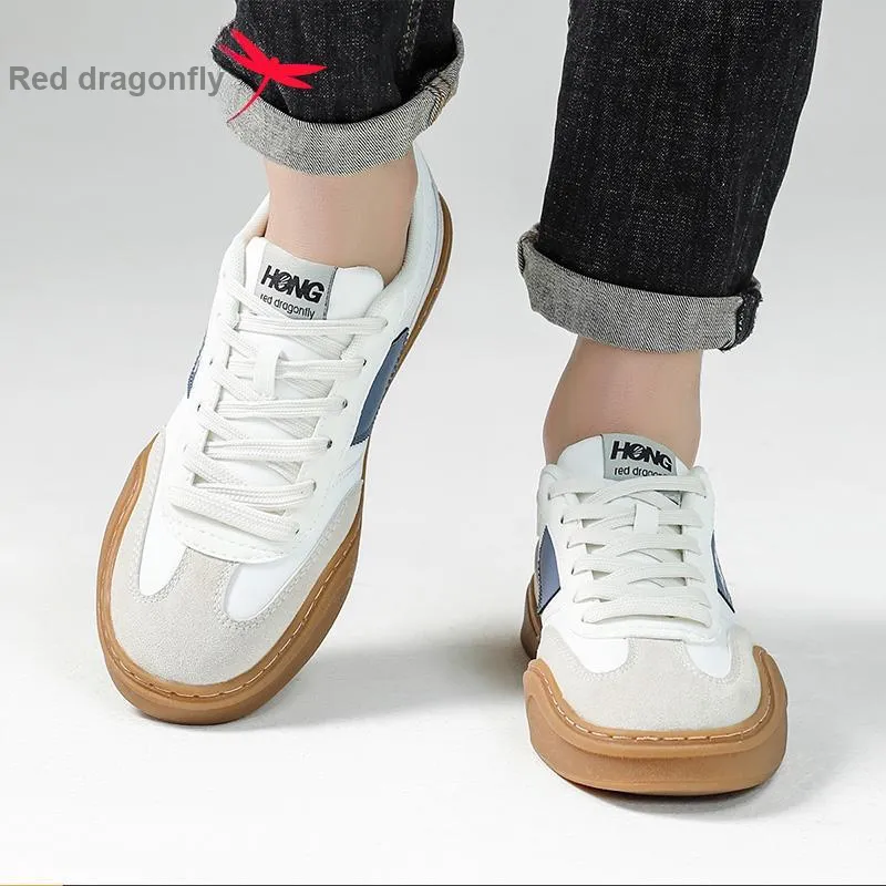 RED DRAGONFLY Men's Casual Shoes Men's Comfortable Low Top Lace Up-6