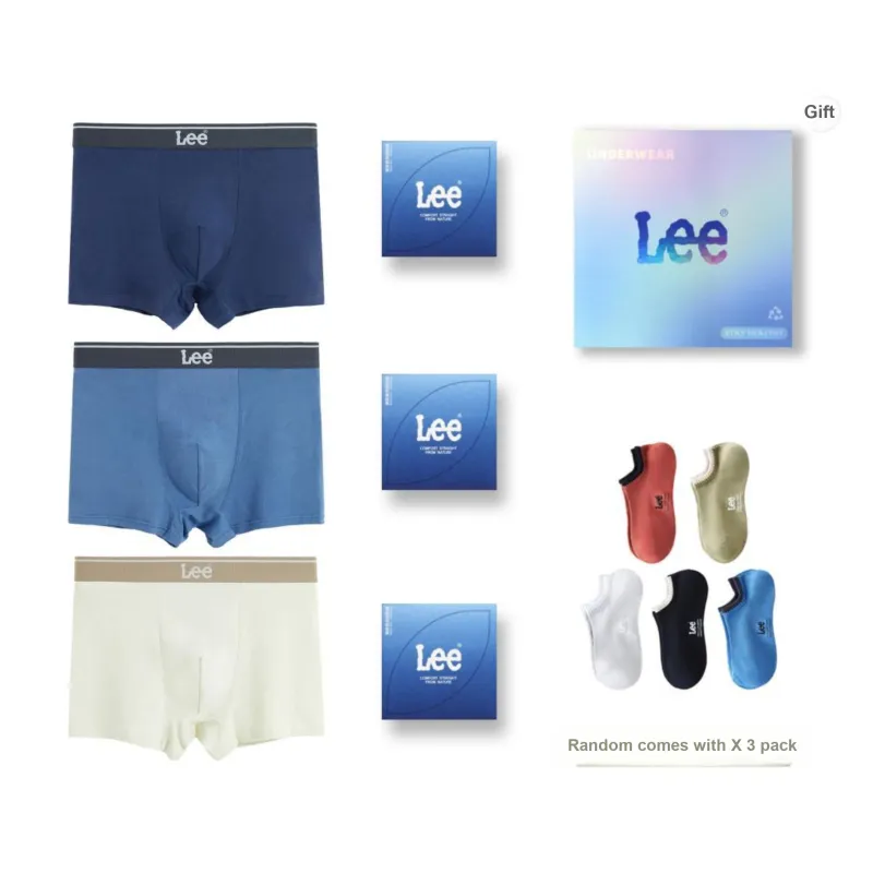 Lee Underpants Men's Combo Set Gift Box Set-21