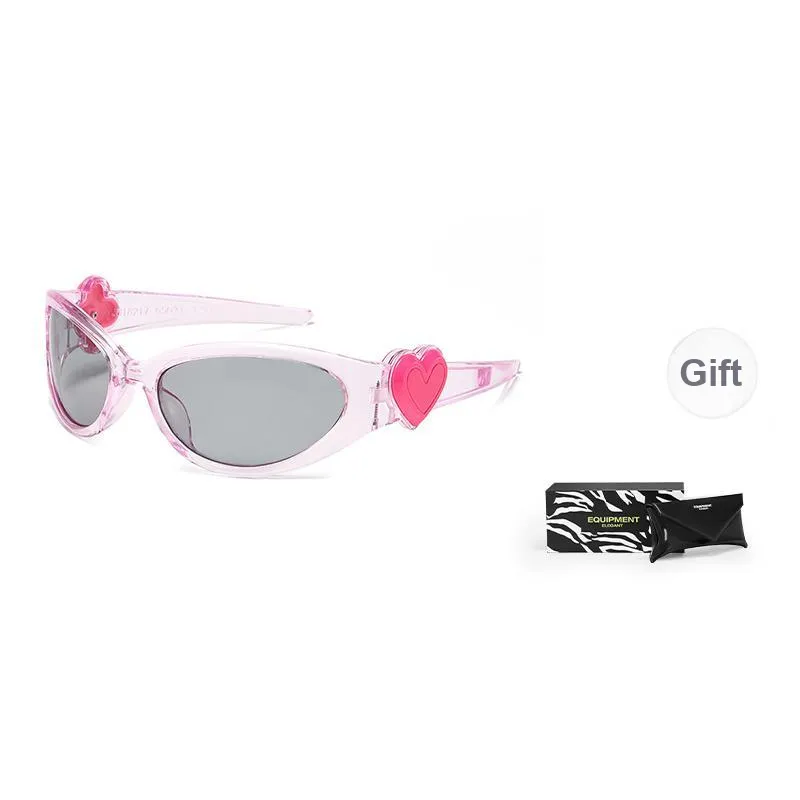 EQUIPMENTELEGANT PC Oval Sunglasses Women's-12