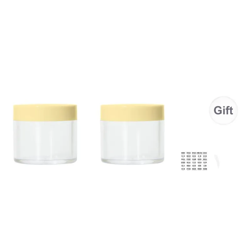 NILIYA Portable Multicolor Face Cream Dispenser Bottles-14