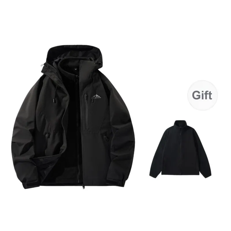 PAUL COSTELLOE Mountain Versatile Outdoor Hiking Windproof Breathable Warm Water Repellent Windbreaker Jacket Unisex-11