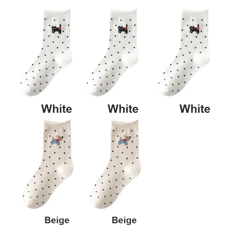 H YXIANG Mid Calf Socks Women's Combo Set-39