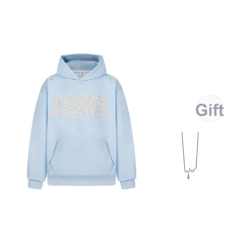 SONDR Светло-синий В комплекте с ожерельем Женские Свитшоты