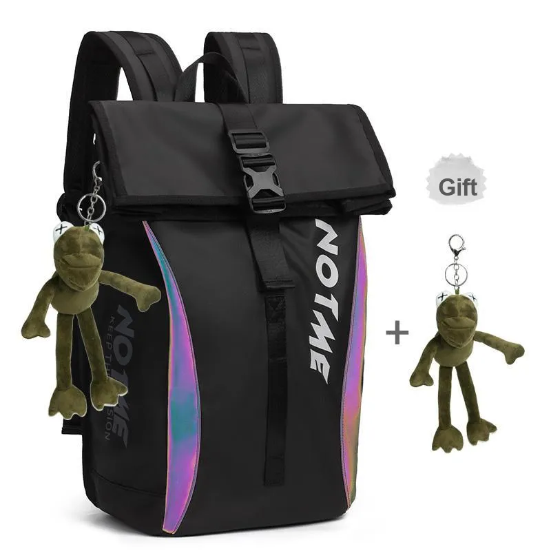 NOT ME Fabric Backpack Unisex Dazzle Black-0