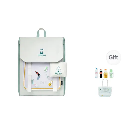 MR.ACE HOMME Polyester Backpack Regular Women's Light Green