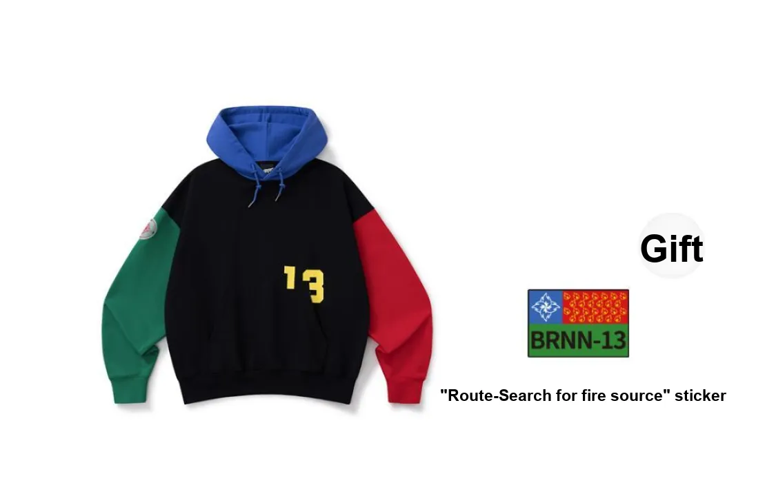 BURNIN Sweatshirts Unisex Black