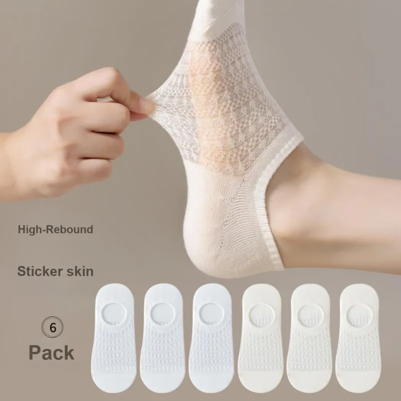 Caramella Ankle Socks Women's 6 Pack-11