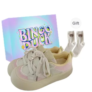 BINGO DUCK Coverage Balance Low Top Skateboard Shoes Women's