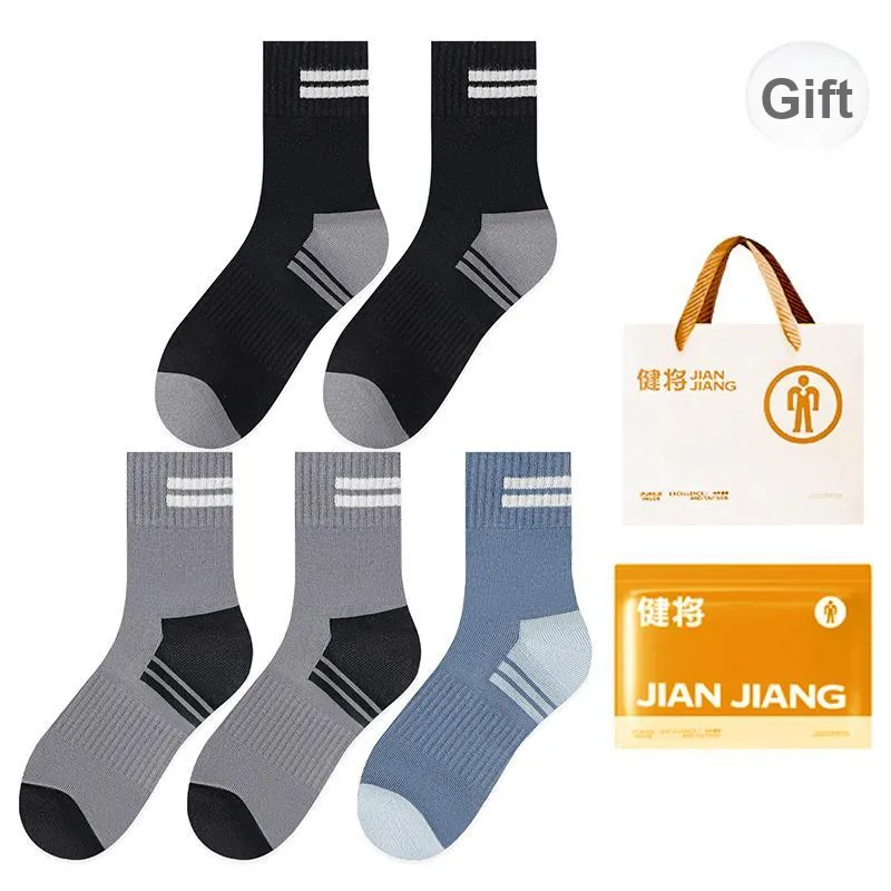 Master Mid Calf Socks Men's Box 5 Pack-5