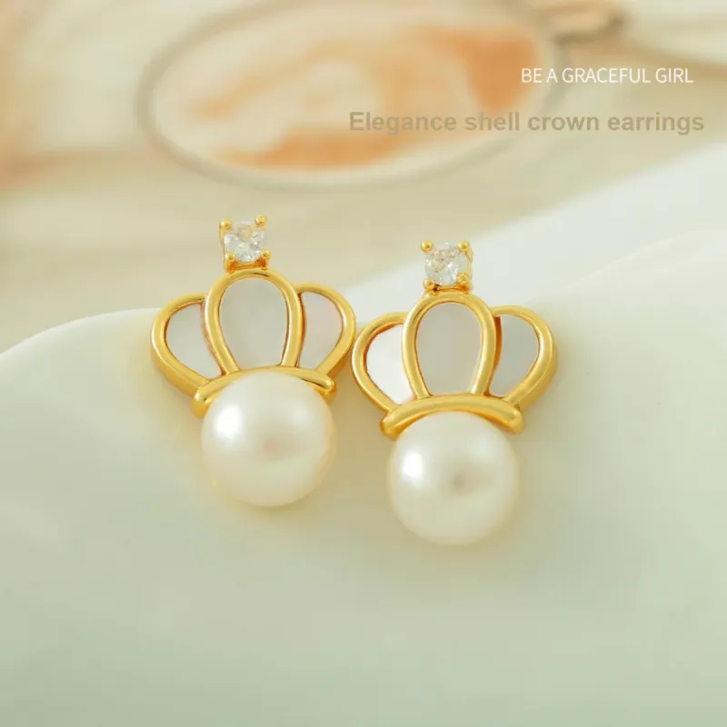 Taste The Color Pearl Earrings Women's-1