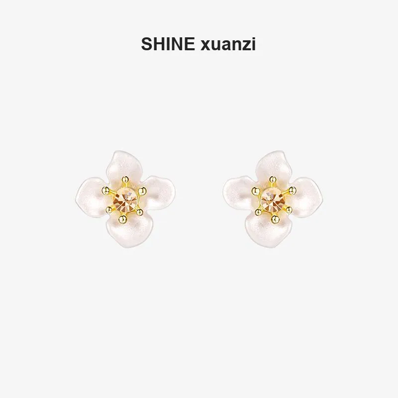 SHINE Endless Summer Collection S925 Silver Stud Earrings Women's-6