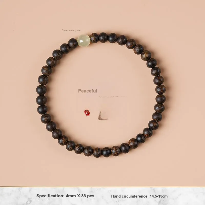 FANGYUANXIAOFU Fragrance Enhancer, Agarwood Bracelets Women's-12