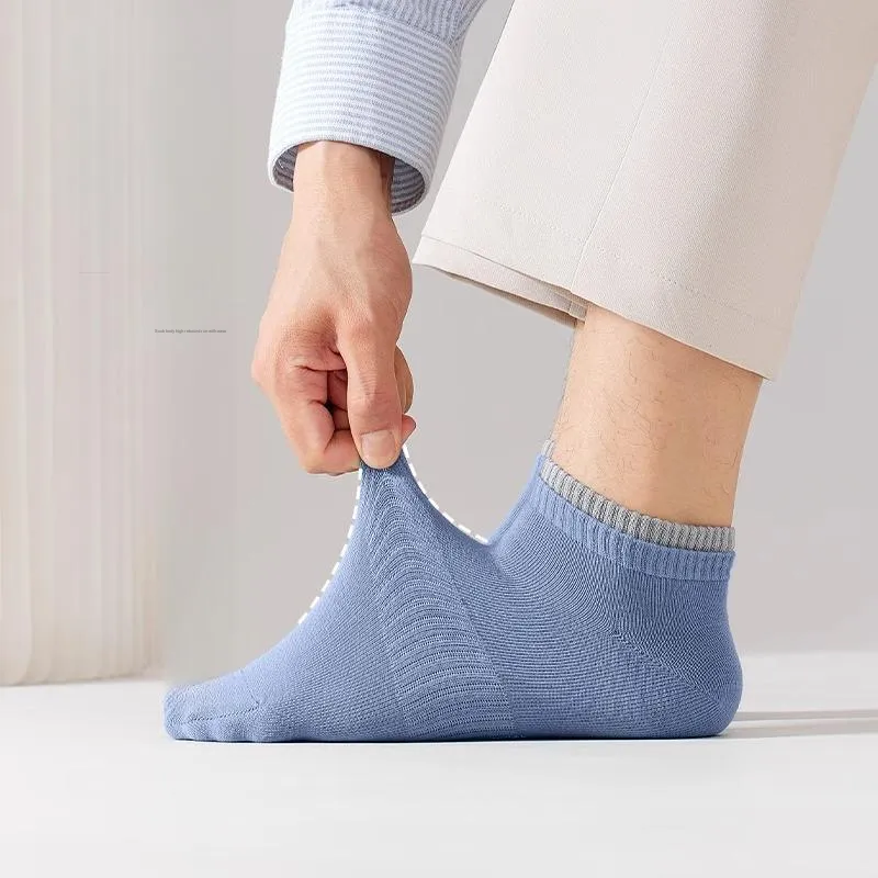 CARTELO Ankle Socks Men's Pack Of 5-5