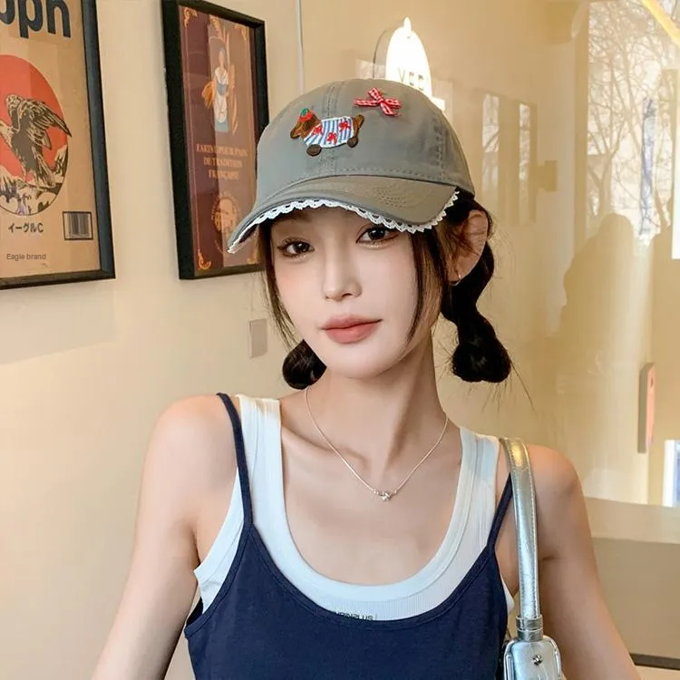JKEM Acrylic Baseball Caps Women's-3