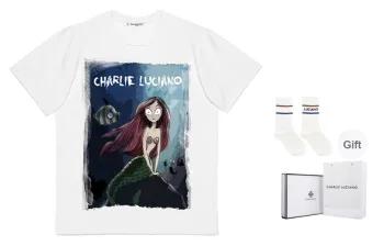 Charlie Luciano T Shirt Unisex White