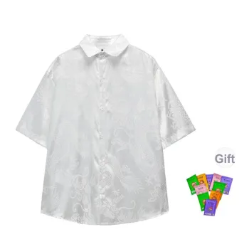 ZIRUNGE Shirts Unisex White Comes With Perfume