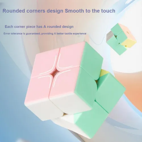 FANXIN CUBE Вторые Третьи Четвертые и Пятые Пирамиды Цвет макарон Кубик Рубика Развивающие игрушки