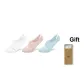 [3 Pack]White/Pink/Light Blue (Women's)