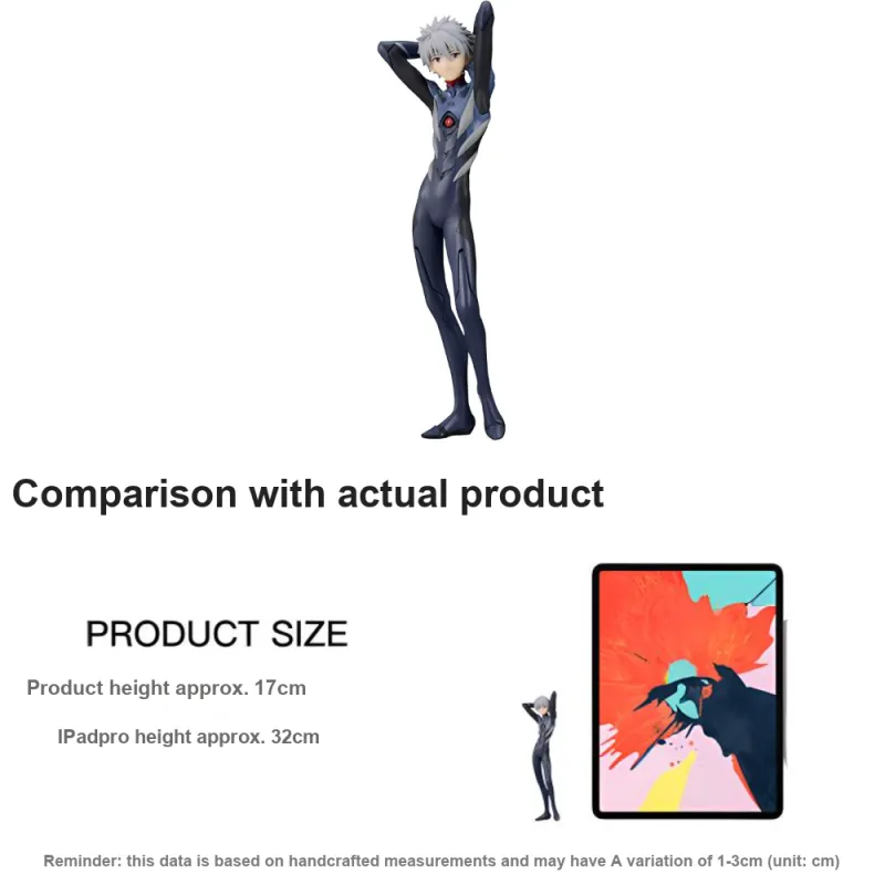 SEGA Kaworu Nagisa Sega Eva New Movie Side Neo Nerv 17cm Bonus Gifts-2