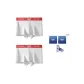 2 Pack (White+White)