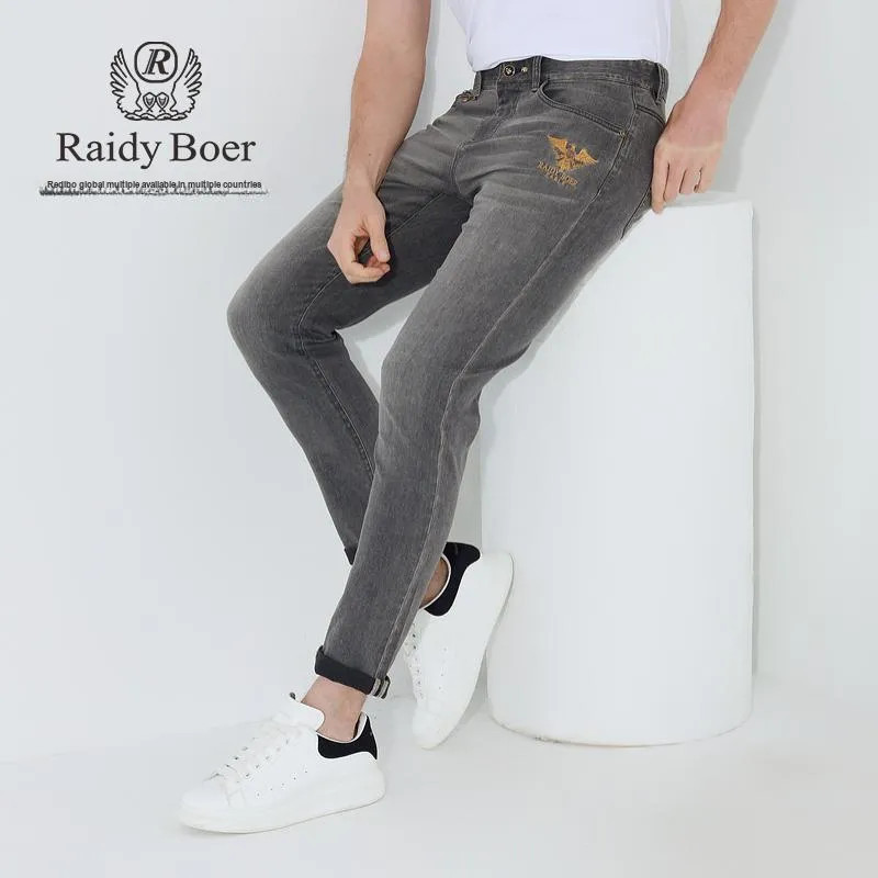 Raidy Boer Jeans Men Gray-2