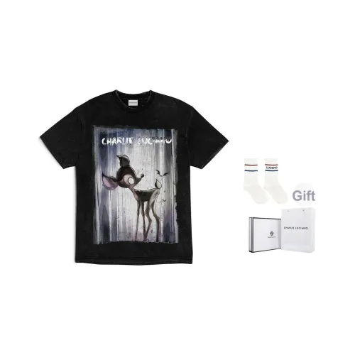 Charlie Luciano T-Shirt Унисекс Темно-Серый