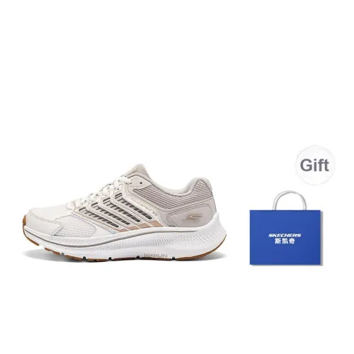 Skechers WOMEN'S GO Series Supportive And Elastic Low-Top Casual Running Shoes Women's Taupe