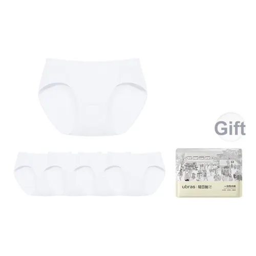 Ubras Комфортная серия нижнего белья Одноразовое трусики Женские упаковка из 5 штук