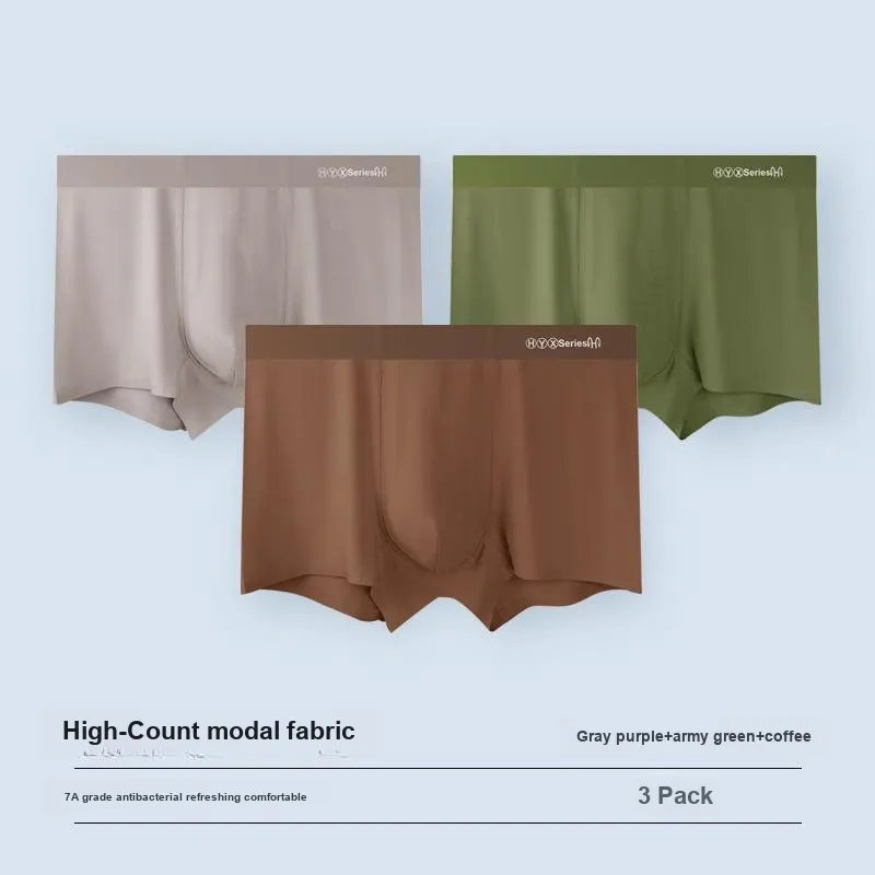 H YXIANG Underpants Men's Combo Set-65