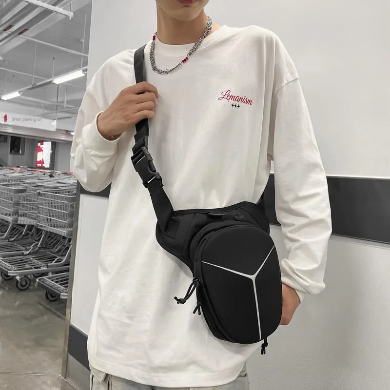 Alcohol dragon Crossbody Bags Black-4
