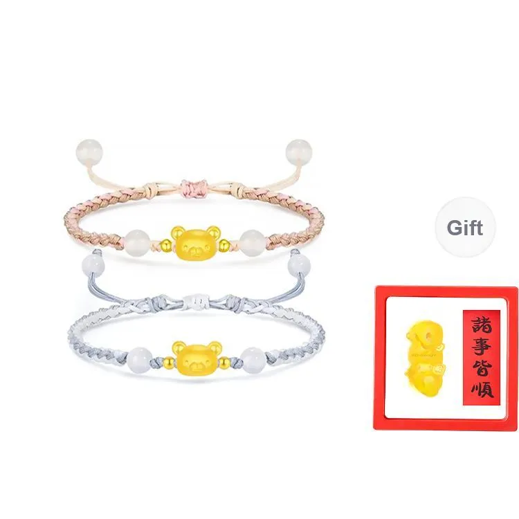 Chongqing Gold Store S999 Fine Silver Bracelets Unisex-6