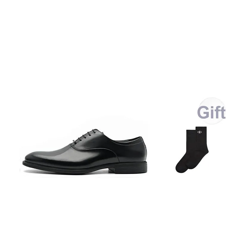 PEDRO Dress Shoes Men Low Top Black/Dark Umber/Dark Blue-0