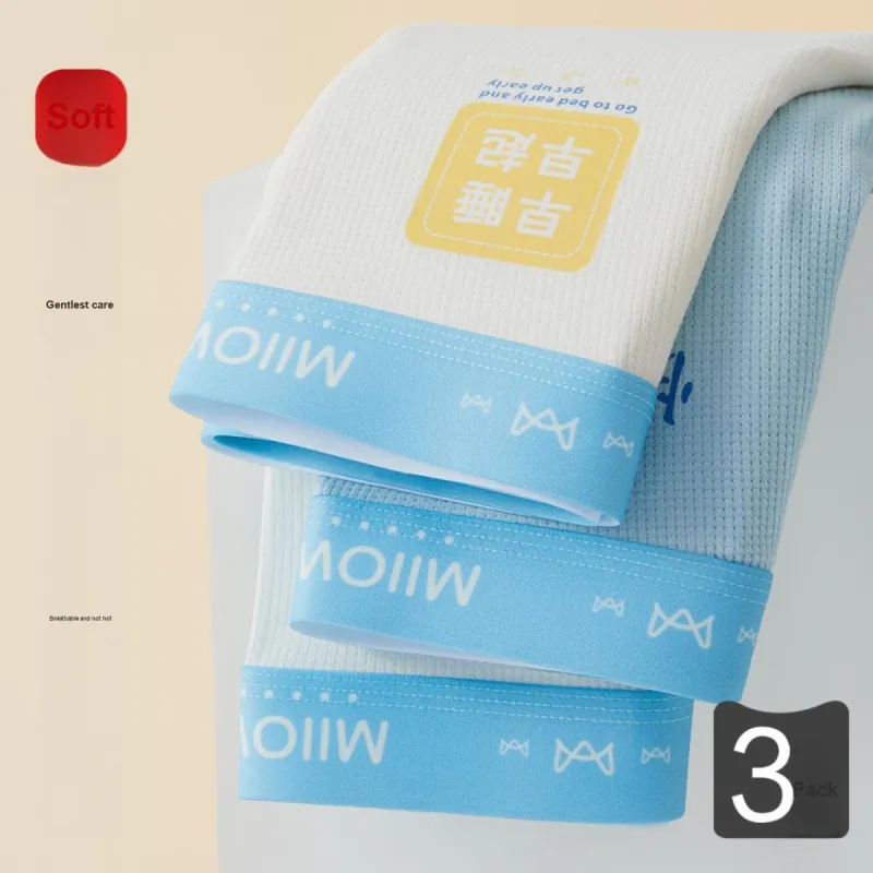 MIIOW Underpants Anti Pinching, Minimalist Style Fashion Men's 3 Pack-2