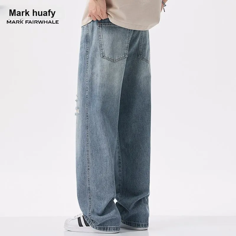 FAIRWHALE Jeans Unisex Blue-1